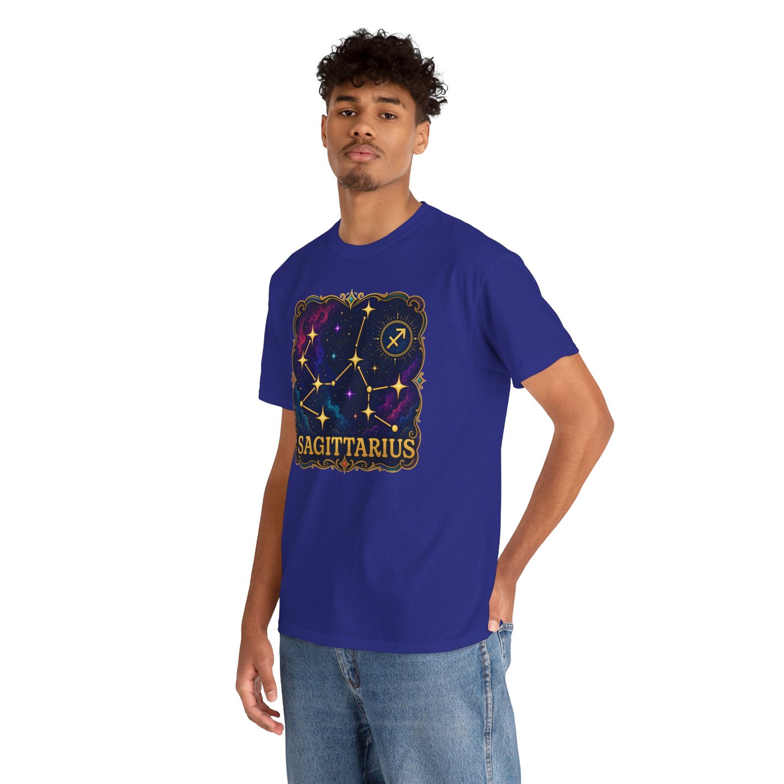 Sagittarius Constellation - Unisex T-Shirt – Aim for the Stars - Image 8