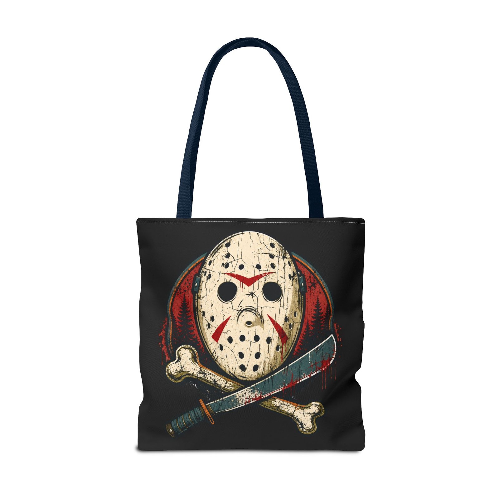 Jason Voorhees Jolly Roger - Tote Bag – Friday the 13th Horror - Image 58