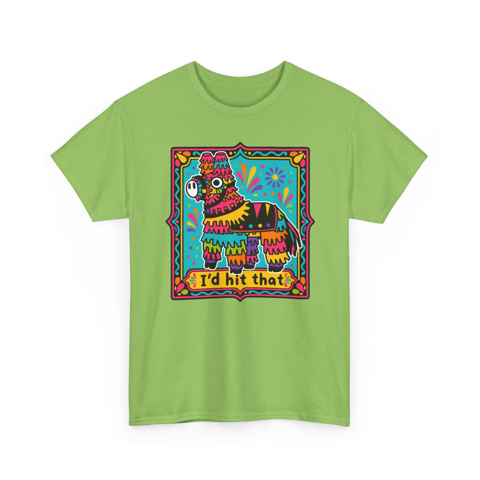I’d Hit That – Unisex Funny Llama Piñata T-Shirt - Image 23