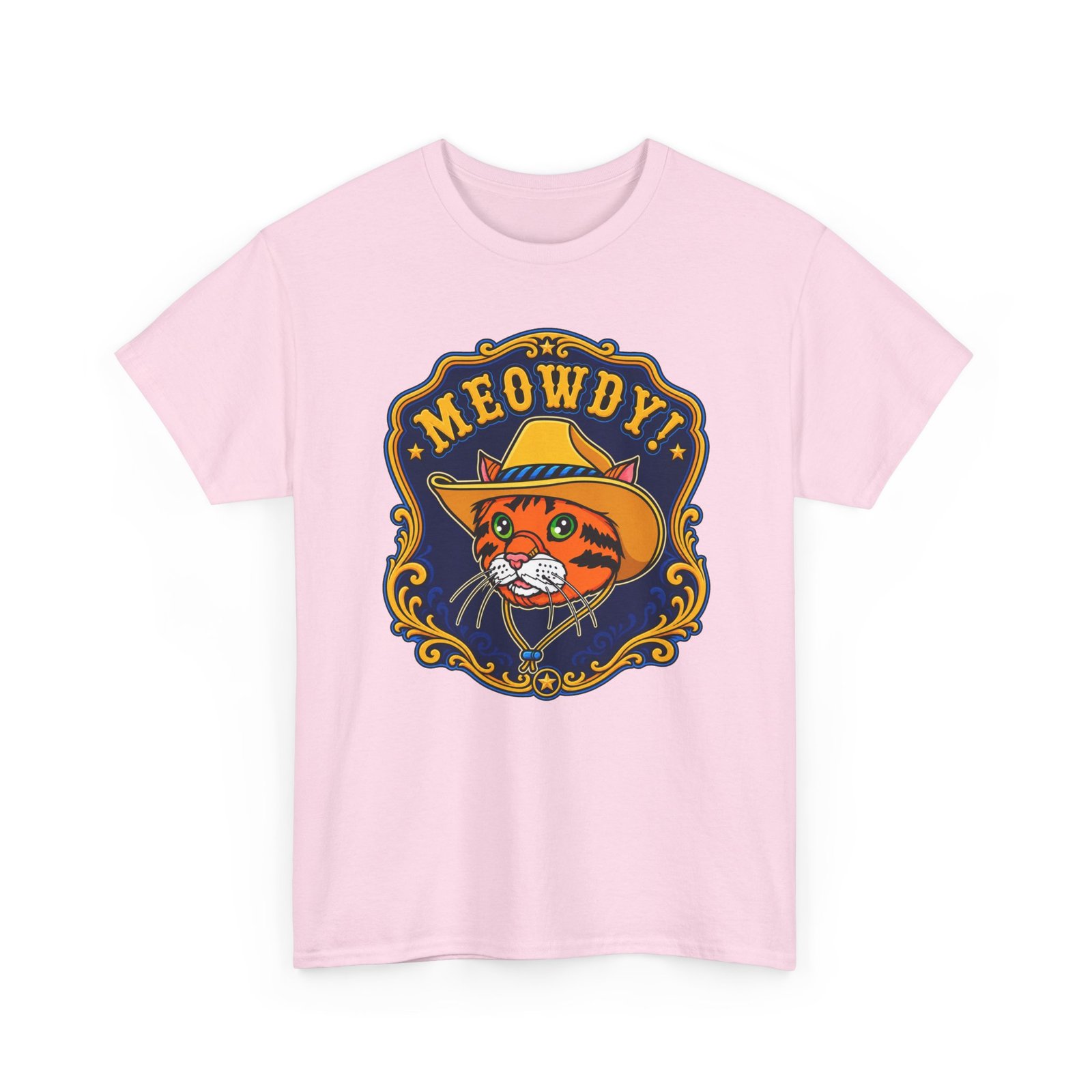 Meowdy! Cowboy Cat - Unisex T-Shirt – Howdy, Purrtner - Image 23