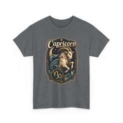 Capricorn Zodiac - Unisex T-Shirt – Sea-Goat, Astrology and Earth Sign - Image 15