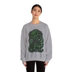 House of Snake – Unisex Sweatshirt – Cozy Wizarding School Ambition - Image 3