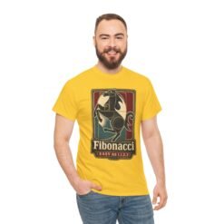 Fibonacci Horsepower - Unisex T-Shirt – Sacred Geometry - Image 4