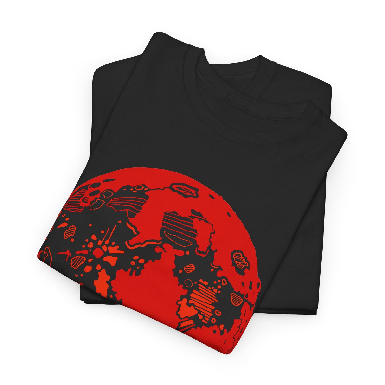 Blood Moon - Unisex – Gothic - Red Lunar Eclipse - Horror Shirt - Image 7