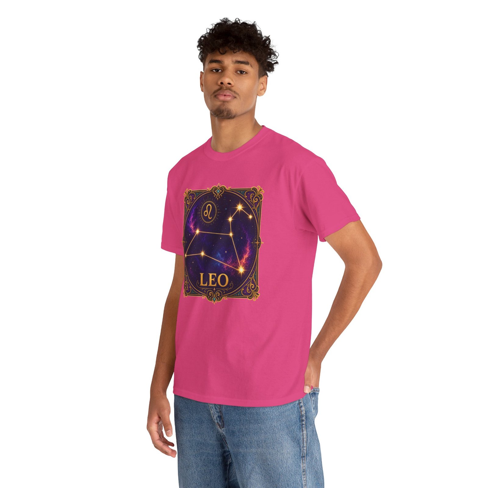 Leo Constellation - Unisex T-Shirt – Born to Shine - Image 8