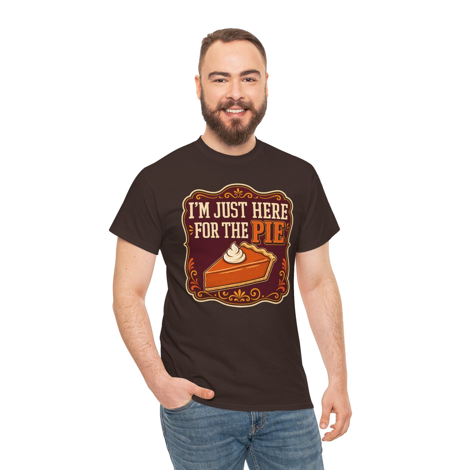 I'm Just Here for the Pie - Unisex T-Shirt – Sweet Truth Served Daily - Image 7