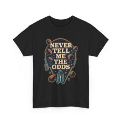 Never Tell Me the Odds – Unisex T-Shirt – Han Solo’s Guide to Probability