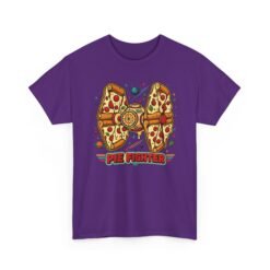 Pie Fighter - Unisex T-Shirt – Funny Pizza Space Fighter and Sci-Fi - Image 29