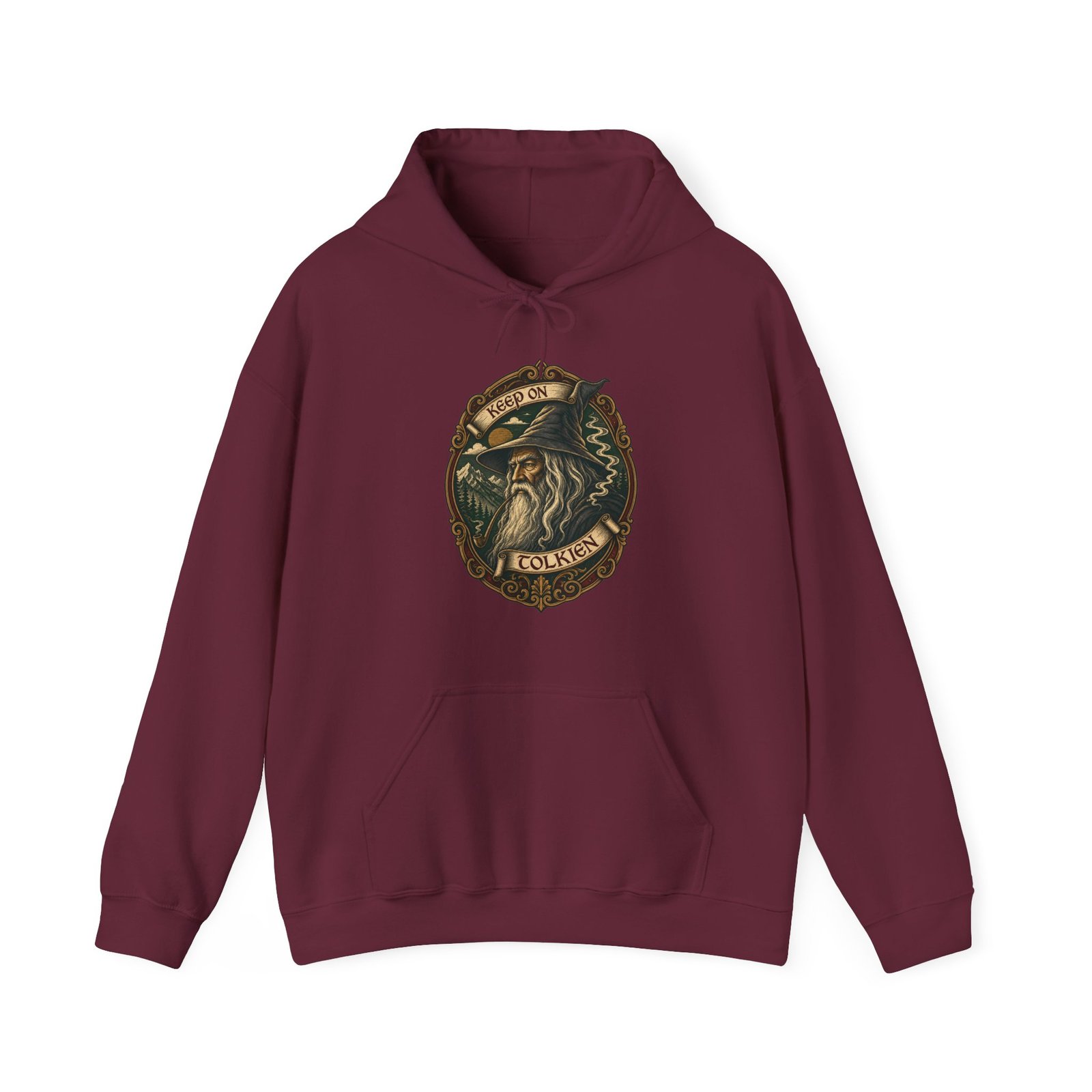 Keep On Tolkien - Unisex Hoodie – Gandalf, Lord of the Rings and Middle-earth Fantasy - Image 11