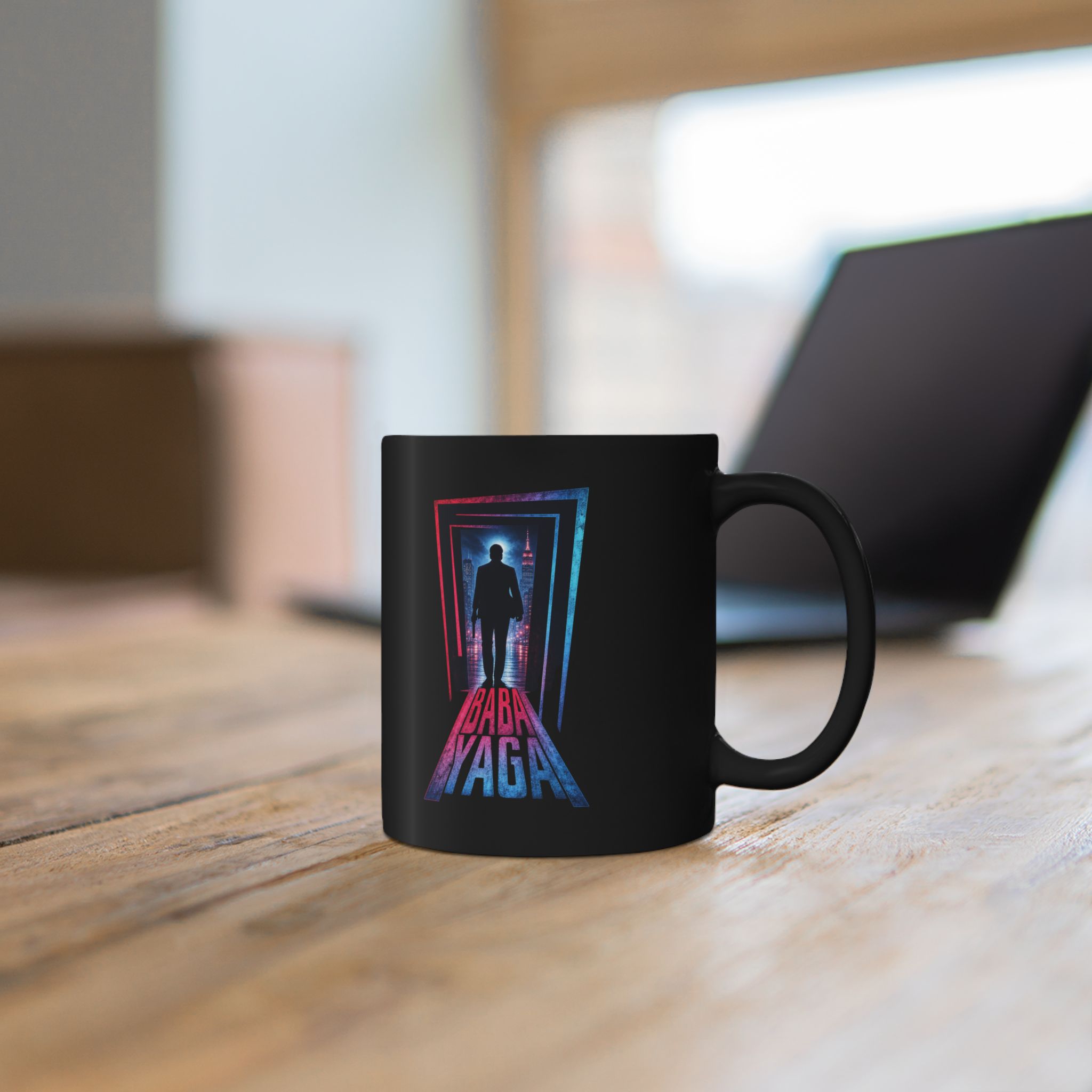Baba Yaga – Black 11oz or 15oz Mug – Coffee for the Boogeyman - Image 6