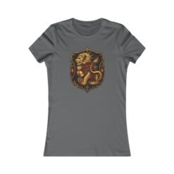 House of Lion – Women’s T-Shirt – Bold Heart, Wizarding School Courage - Image 13