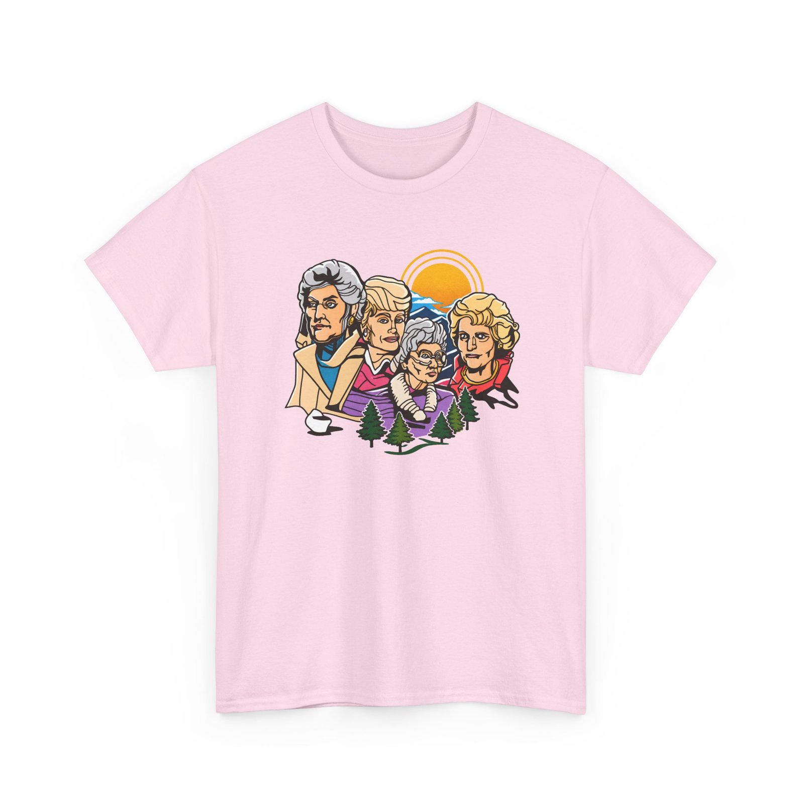 Mount Goldmore - Unisex T-Shirt – Golden Girls Mount Rushmore Parody and Classic TV - Image 22