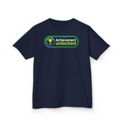 Achievement Unlocked – Kids T-Shirt – Junior Gamer Level Up - Image 8