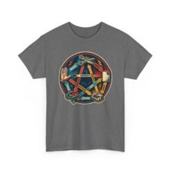 Rock Paper Scissors Lizard LLAP – Unisex T-Shirt – Geek Logic Wins - Image 17