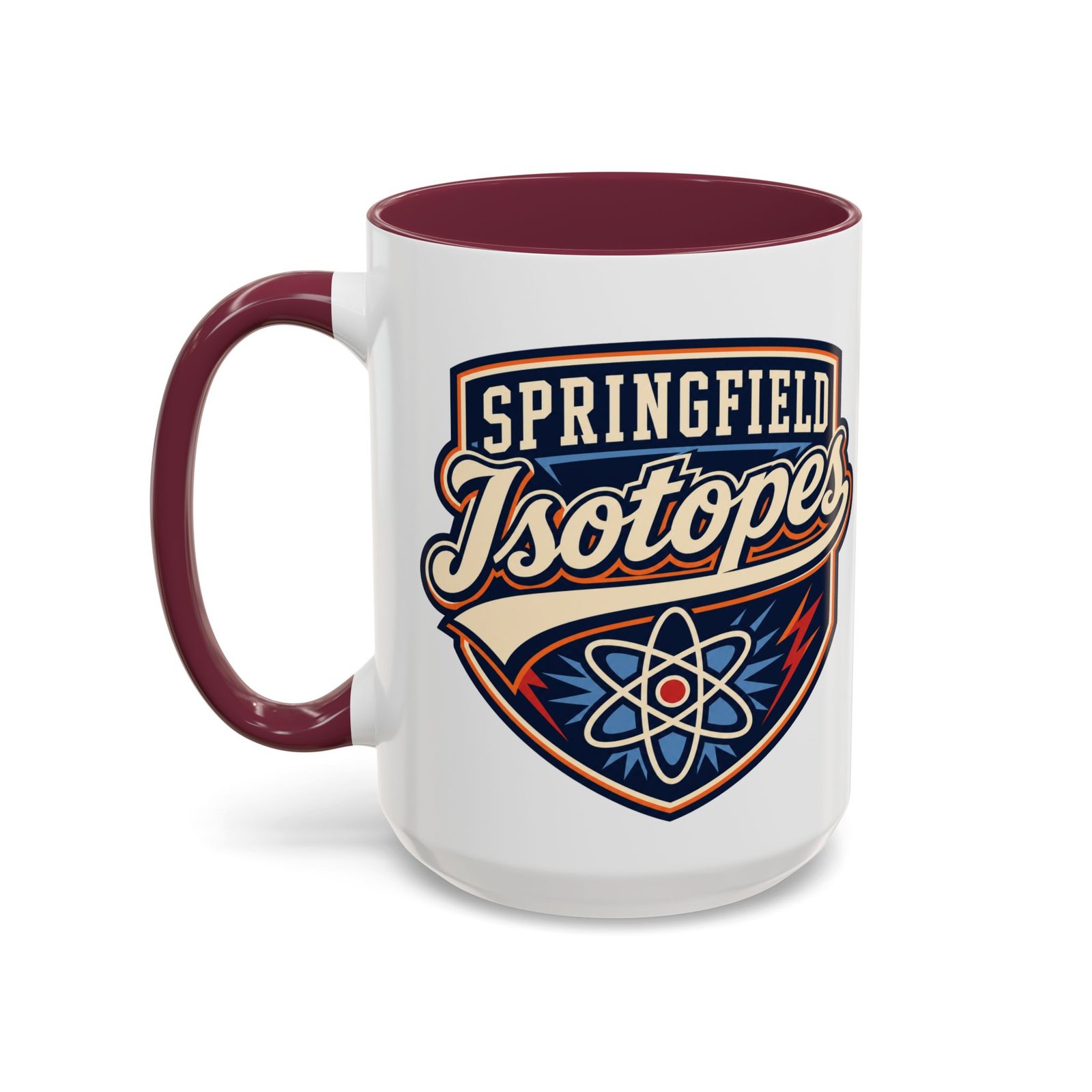 Springfield Isotopes – Color Accent Mug – Springfield’s Favorite Baseball Team - Image 38
