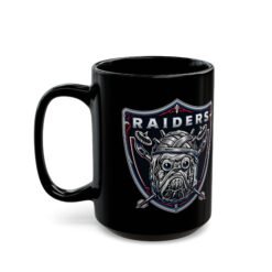 Tusken “Raiders” – Black Mug – Intergalactic Grit, Silver & Black Style - Image 6