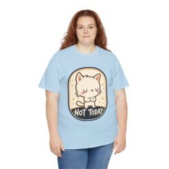 Not Today – Unisex T-Shirt – Cattitude Activated - Image 6