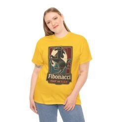 Fibonacci Horsepower - Unisex T-Shirt – Sacred Geometry - Image 3