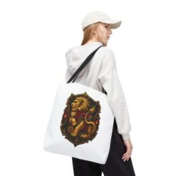Alternative view of House of Lion – Tote Bag – Carry Your Wizarding School Courage