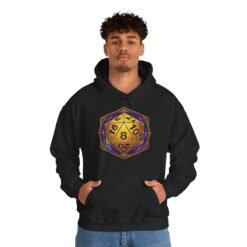 20-Sided Die - Unisex Hoodie – D20 Tabletop RPG & Gamer - Image 8