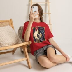I Finally Get Why Chickens Start Their Day Screaming – Unisex T-Shirt – Morning Mood in Feathered Form - Image 3