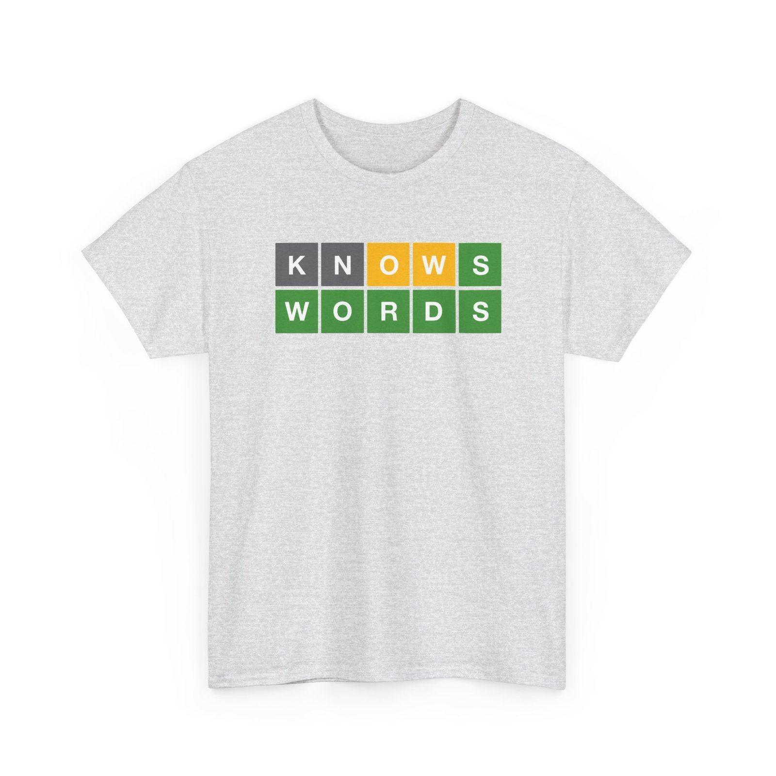 KNOWS WORDS - Unisex T-Shirt – Funny Word Puzzle, Vocabulary and Word Nerd - Image 12