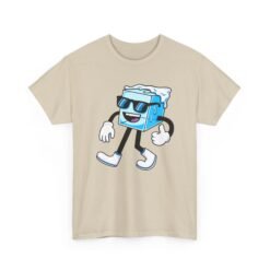 Too Cool Walking Ice Cube - Unisex T-Shirt – Funny Stay Frosty and Chill Pun - Image 17