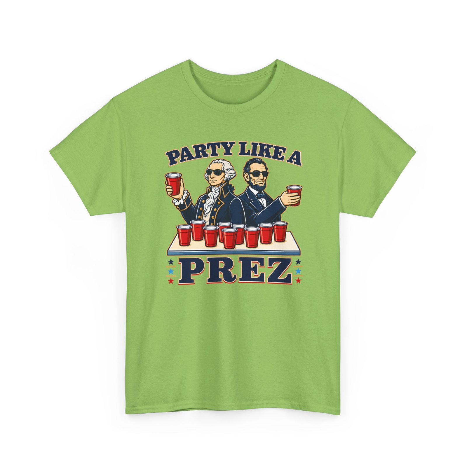 Party Like a Prez – Unisex T-Shirt – Founding Fathers Gone Wild - Image 20