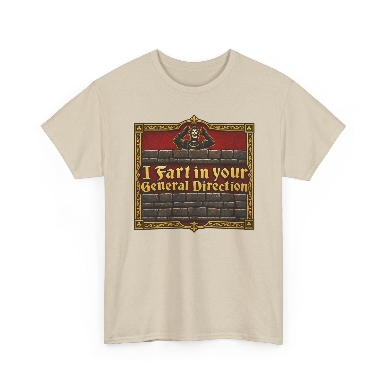 I Fart in Your General Direction - Unisex T-Shirt – Monty Python French Taunter Tee - Image 6