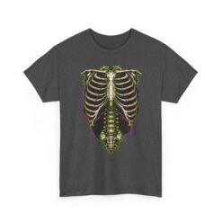 Gothic Skeleton Torso - Unisex T-Shirt – Cheap Easy Halloween Skeleton Costume - Image 16