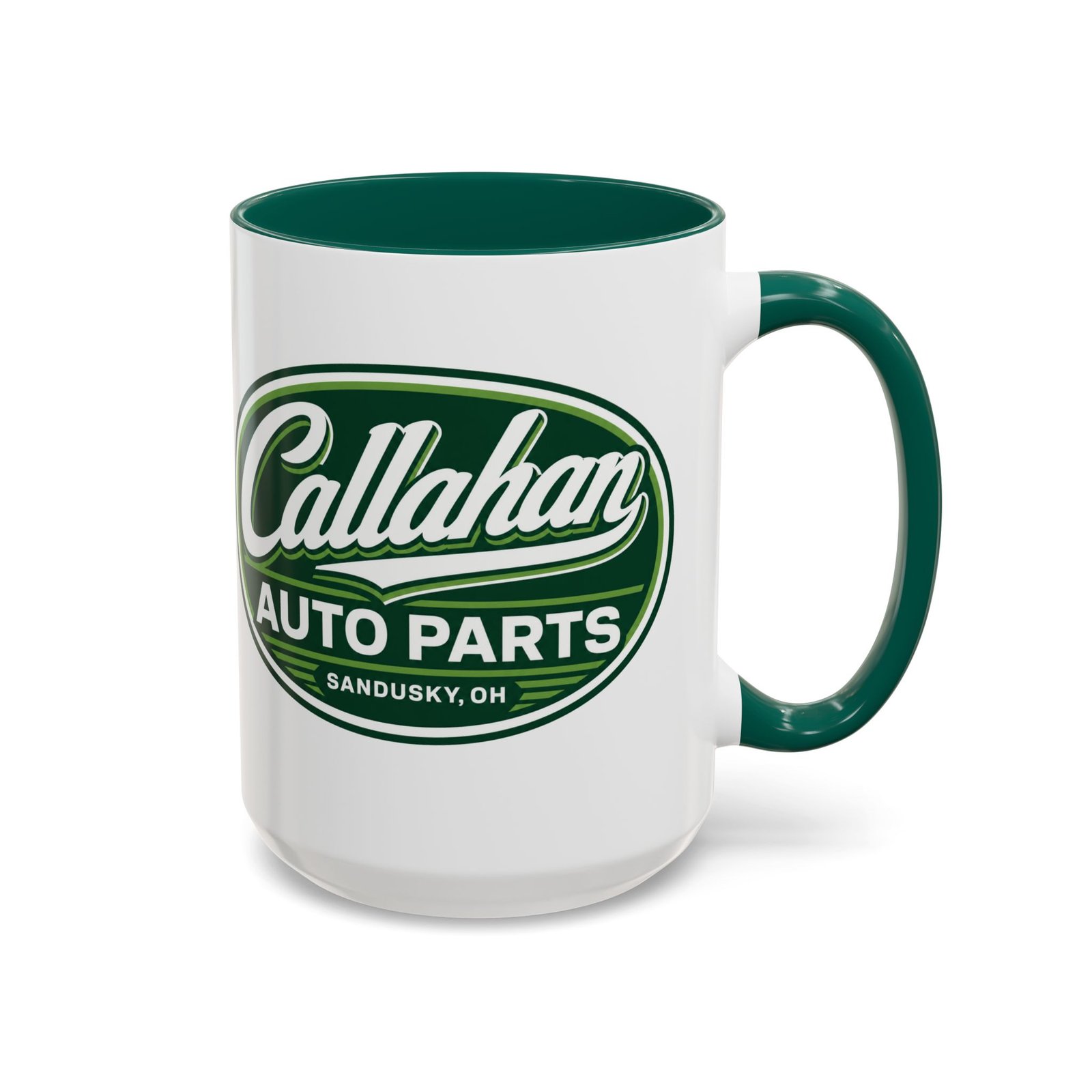 Callahan Auto Parts – Color Accent Mug – Sandusky’s Finest Coffee Fuel - Image 10