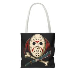 Jason Voorhees Jolly Roger - Tote Bag – Friday the 13th Horror - Image 26