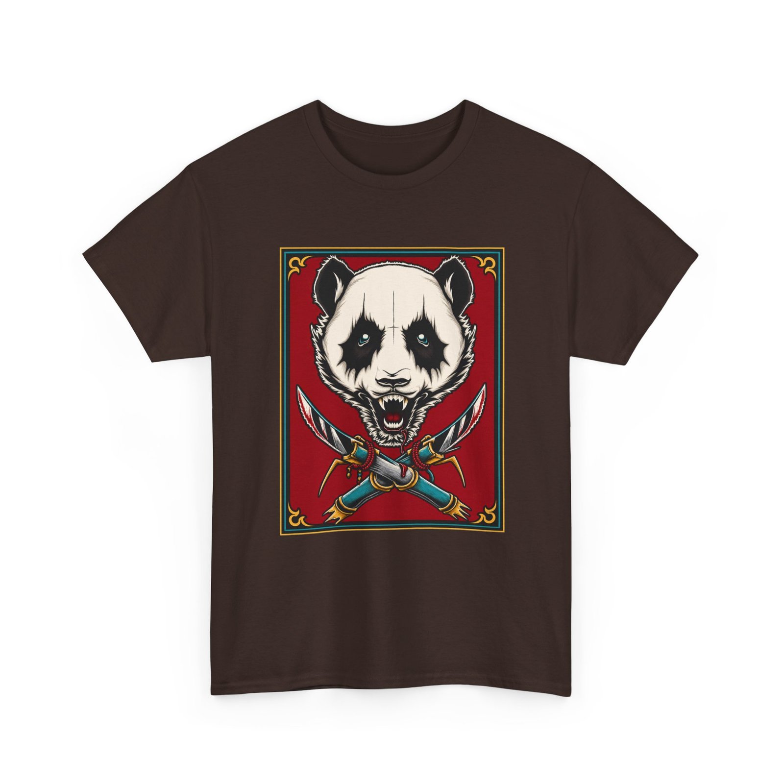 Black Metal Panda – Unisex T-Shirt – Cute, Grim, and Brutal - Image 13