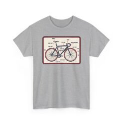 Know Your Bike – Unisex T-Shirt – Two-Wheeled Anatomy Lesson - Image 11