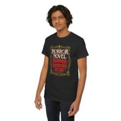 Horror Novel Summer Reading Club – Unisex T-Shirt – Gothic Book Lover - Image 6