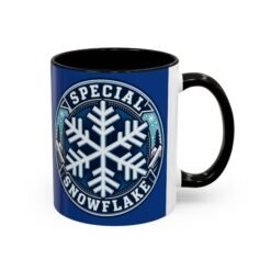 Special Snowflake – Color Accent 11oz or 15oz Mug – Uniquely Caffeinated - Image 3