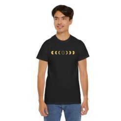ECLIPSE Moon Phases – Unisex T-Shirt – Written in the Moonlight - Image 13