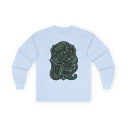 House of Snake – Ultra Cotton Long Sleeve T-Shirt – Wizarding School Ambition with a Clever Edge - Image 9