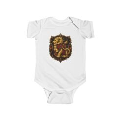 House of Lion – Baby Bodysuit – Tiny Wizard, Brave Heart