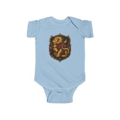 House of Lion – Baby Bodysuit – Tiny Wizard, Brave Heart - Image 7