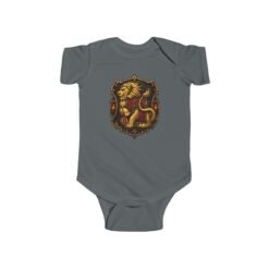 House of Lion – Baby Bodysuit – Tiny Wizard, Brave Heart - Image 8