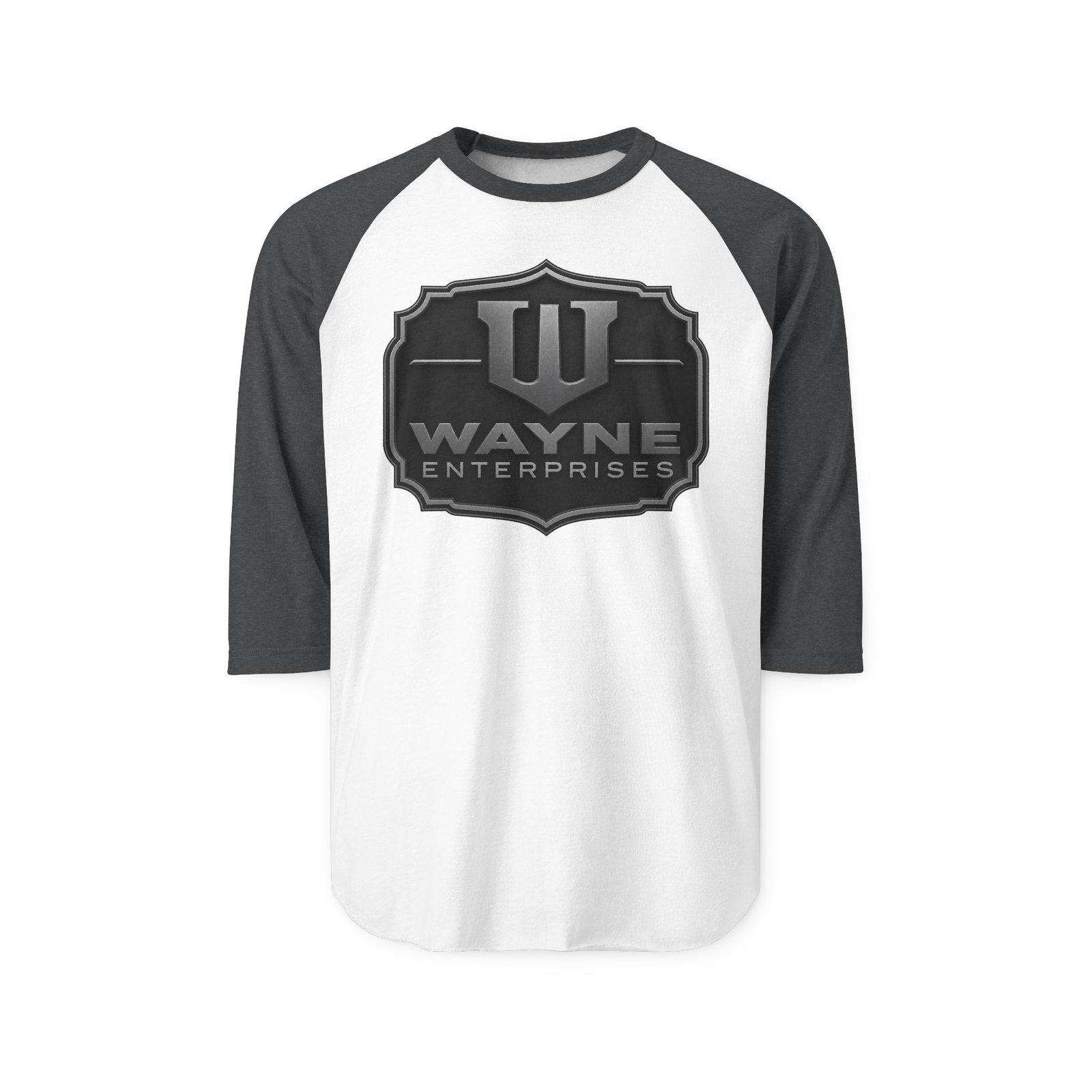Wayne Enterprises – Unisex 3/4 Sleeve Raglan T-Shirt – Gotham Employee Edition - Image 7