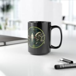Alien Math - Black Mug – Fuel Up with Xenomorph Logic - Image 9