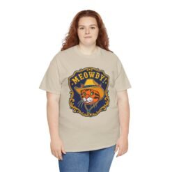 Meowdy! Cowboy Cat - Unisex T-Shirt – Howdy, Purrtner - Image 10