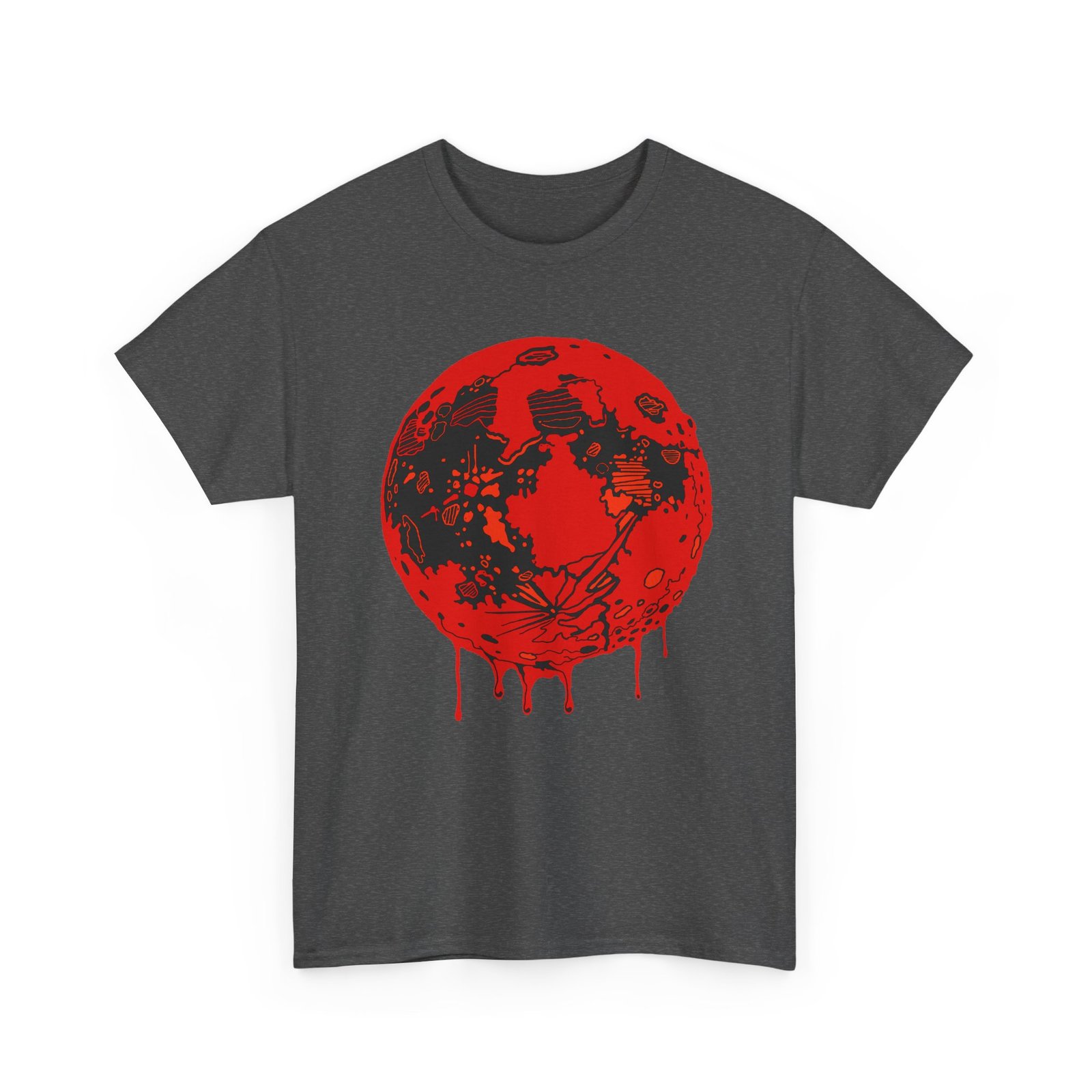 Blood Moon - Unisex – Gothic - Red Lunar Eclipse - Horror Shirt - Image 12