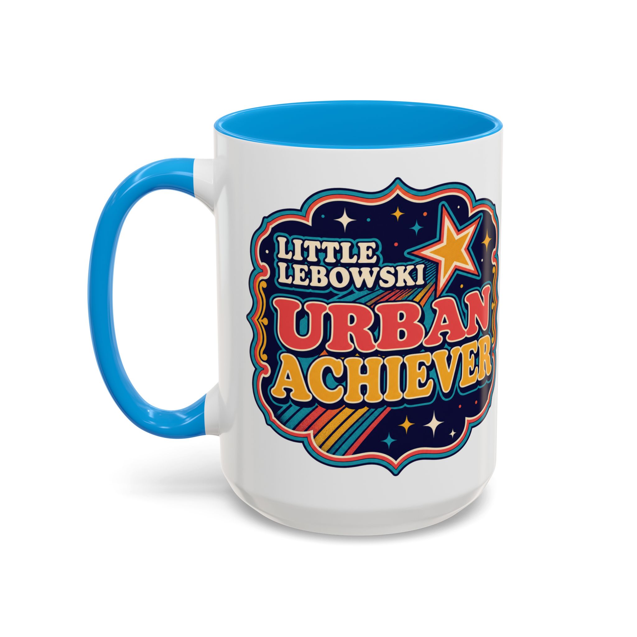 Little Lebowski Urban Achiever – Accent Color Mug – Modest Goals, Strong Coffee - Image 34