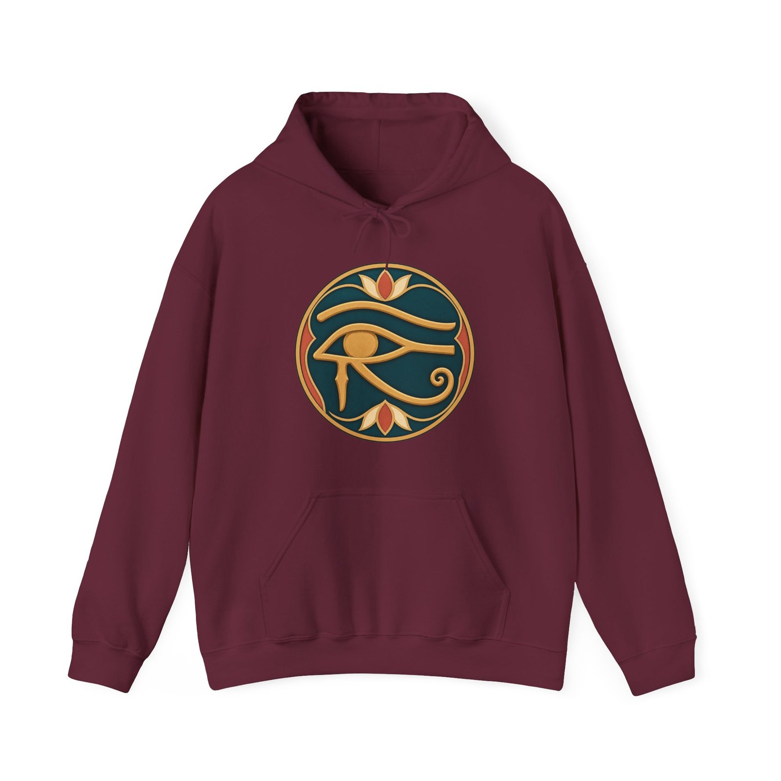 Eye of Horus - Unisex Hoodie – Ancient Egyptian Symbol and Mythology Sweatshirt