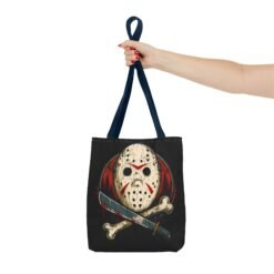 Jason Voorhees Jolly Roger - Tote Bag – Friday the 13th Horror - Image 52