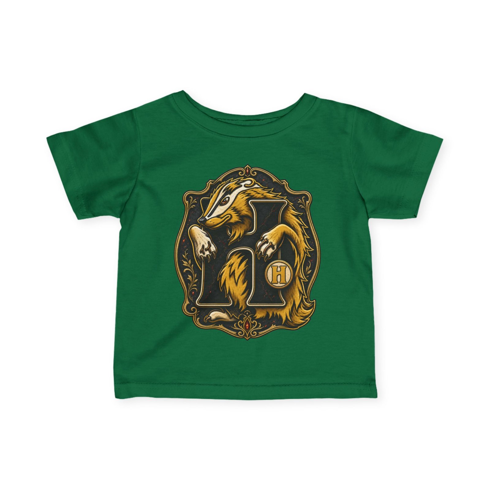 House of Badger – Toddler T-Shirt – Little Wizard, Big House Pride - Image 5