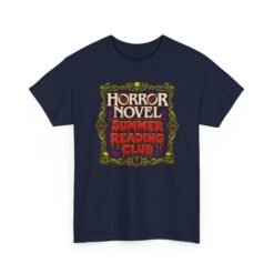 Horror Novel Summer Reading Club – Unisex T-Shirt – Gothic Book Lover - Image 19